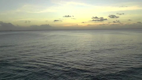 Time Lapse Caribbean After Sunset Stock Footage 111013481