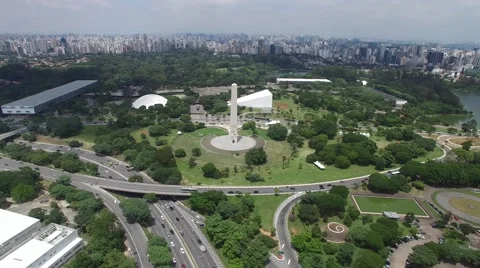 Time-lapse of cars moving on  de Maio in Sao Paulo, Brazil Stock Footage 59575079