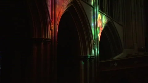 Time Lapse - Cathedral Colors Stockbeeldmateriaal 69658