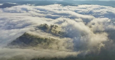 Time lapse of the Cau Dat suburbs near Da Lat city Stock Footage 311034724