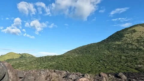 Time-lapse from 'Cerro Negro' volcano close to Leon, Nicaragua. Stock Footage 225634215