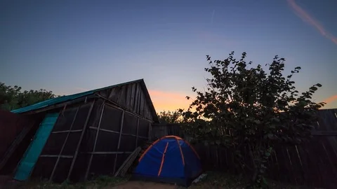Time Lapse. A change of day and night. Stock Footage 116599318