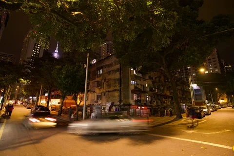 Time lapse of the Changkat Bukit Bintang area of Kuala Lumpur, Malaysia. Stock Footage 115922825
