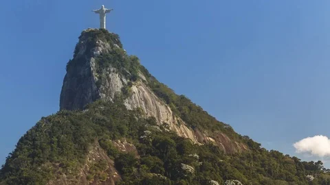 Time-lapse Christ the Redeemer Stock Footage 82273653
