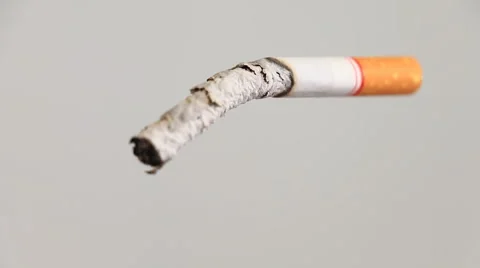 Time Lapse Cigarette Burning Stock Footage 52479495