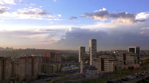Time lapse city landscape, Turkey Stock Footage 87204387
