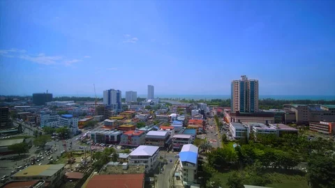 Time lapse city scape Stock Footage 124824052