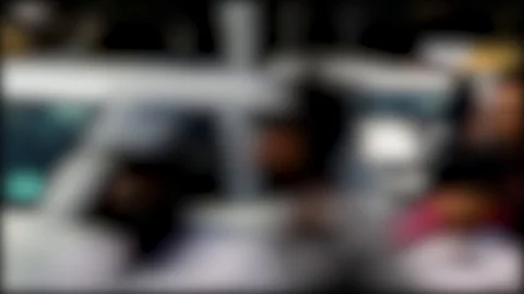 Time lapse of city traffic  動画素材 86670661