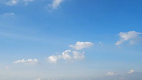 Time lapse of clear blue sky Stock Footage 91824153