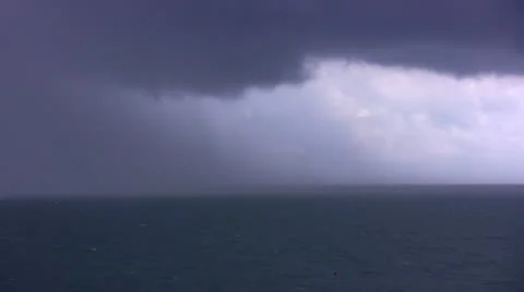 Time lapse clip of rain clouds (1080p) Stock-Footage 10732071