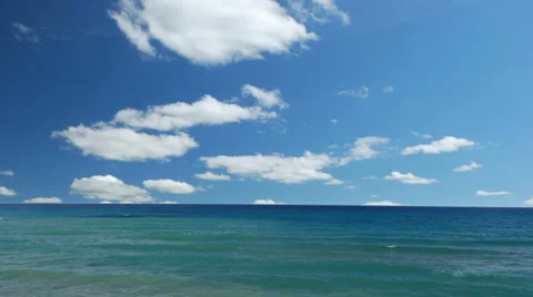 Time lapse clip of  waves and clouds 스톡 동영상 31755250