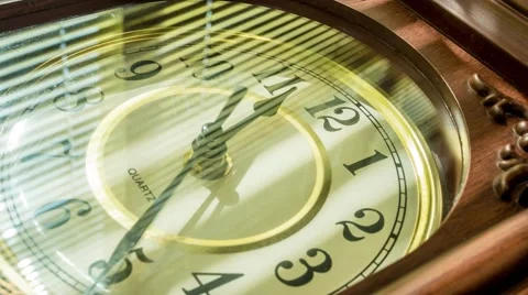 Time lapse of the clock Stock Footage 45568469