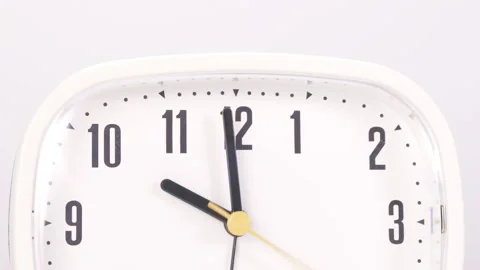 Time lapse clock hands close up. Stock Footage 220896540
