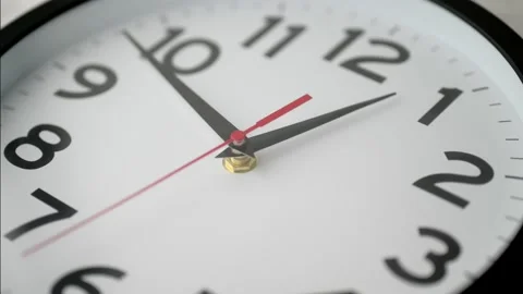 Time lapse of clock, time passing image Stock Footage 211851190