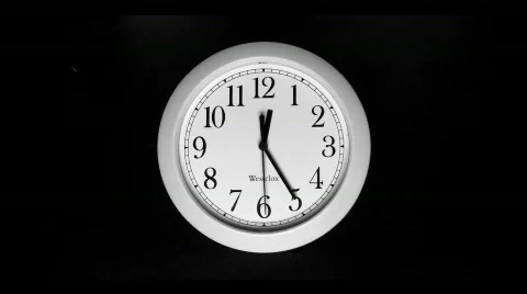 Time Lapse - Clocks Stock Footage 445644