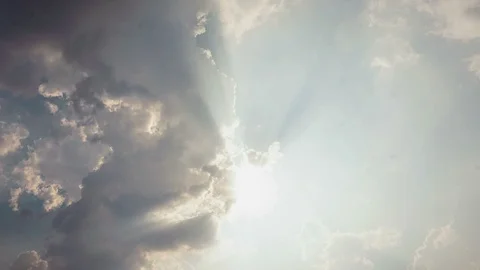  time lapse of cloud and blue sky Stock Footage 128254531