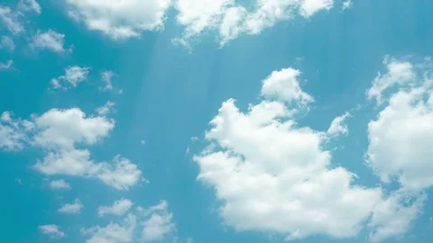  time lapse of cloud and blue sky Stock-Footage 128254592