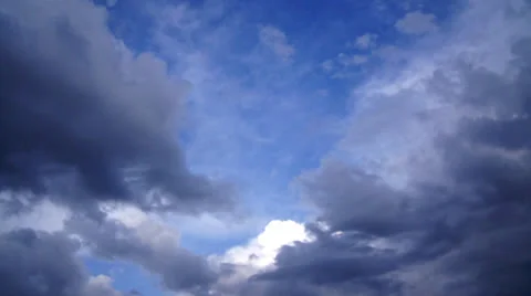 Time lapse cloud Stockbeeldmateriaal 24946617