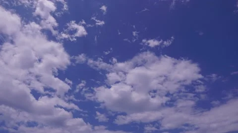 Time lapse cloud moving fast blue sky background  Stock Footage 151028376