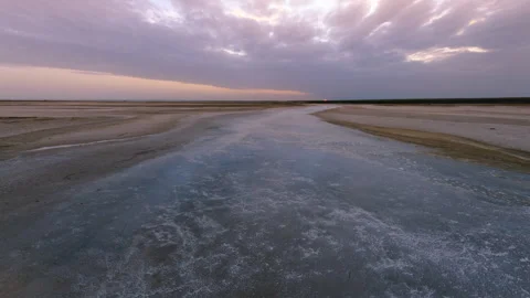 Time lapse of cloud sky at Sunset. Stock Footage 240128795