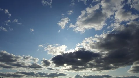Time lapse of clouds 02 Stock Footage 114983855