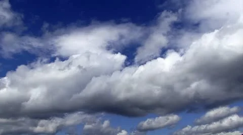 Time lapse clouds 03 Stock Footage 11066552