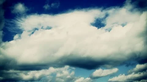 Time lapse clouds 08 Stock Footage 11296565