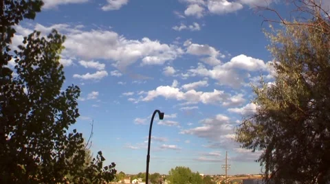 Time Lapse Clouds 0910 01 Video stock 7757020