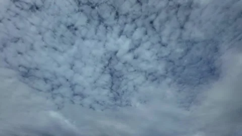 Time lapse clouds 4k rolling puffy cumulus cloud relaxation weather dramatic Stock Footage 335663114