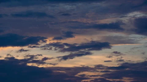 Time lapse of clouds above the blue sky with the sun shining. Sky background Stock Footage 253835004