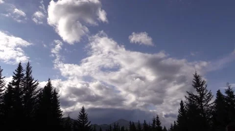 Time lapse clouds in Alaska 2 Stock Footage 56164960