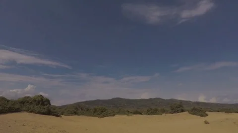 Time lapse clouds and beach in Corfu, Greece Stock Footage 82238218