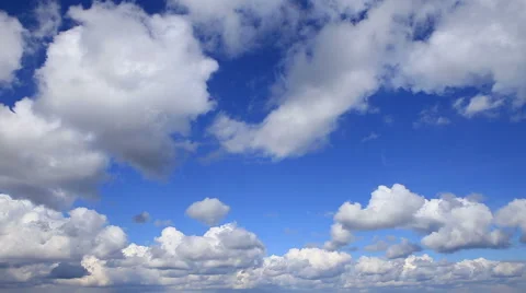 Time Lapse Clouds and Blue Sky Vidéo 48844882