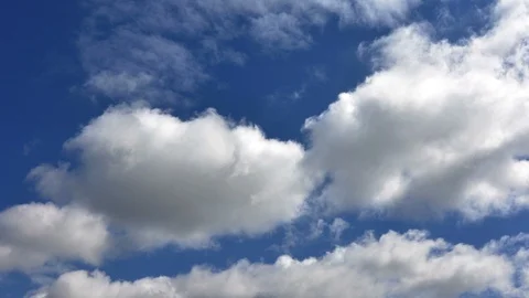 Time lapse of clouds and blue sky Video stock 119910024