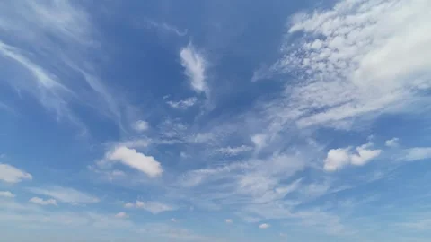Time Lapse of Clouds and Blue Sky Stock Footage 250003183