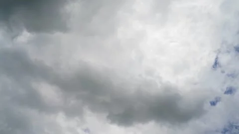 Time lapse  clouds and blue sunny sky Video stock 283065949