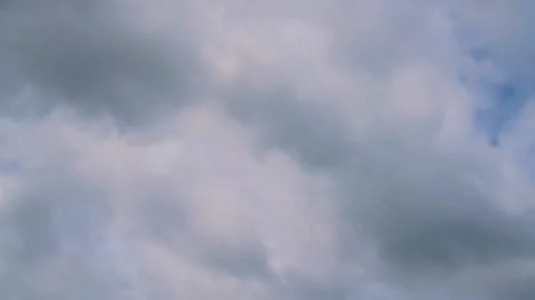 Time lapse  clouds and blue sunny sky Video stock 283065954