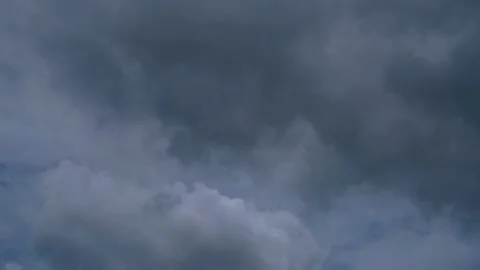Time lapse  clouds and blue sunny sky Video stock 283065987
