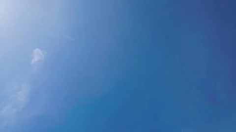 Time lapse  clouds and blue sunny sky Video stock 284111285