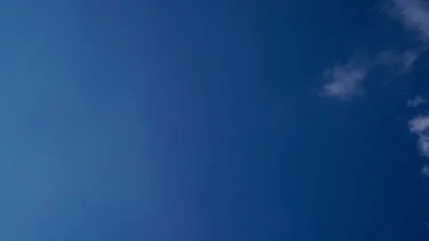 Time lapse  clouds and blue sunny sky Video stock 285314039