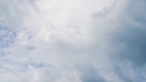Time lapse  clouds and blue sunny sky Video stock 285314052