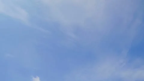 Time lapse  clouds and blue sunny sky Vídeos de archivo 285314899