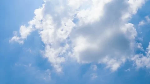 Time lapse  clouds and blue sunny sky Vídeos de archivo 288185012