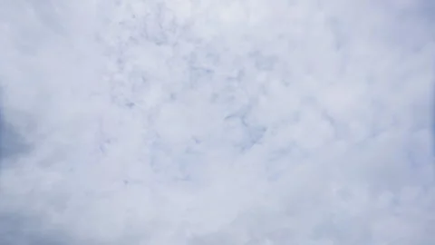 Time lapse  clouds and blue sunny sky,  white clouds over blue sky, Aerial .. Video stock 290905258