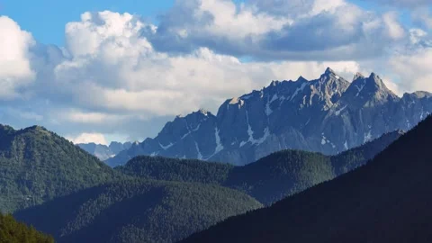 Time Lapse Clouds and mountains Stock Footage 150273738