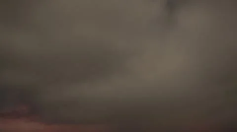 Time lapse clouds and night sky over lava flow, Hawaii Stock Footage 12155512
