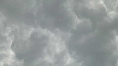 Time lapse of clouds and rain Stock Footage 90567163