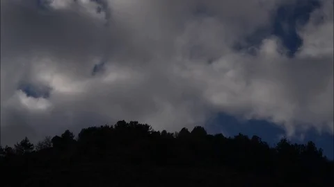 Time-lapse clouds and sky Stock Footage 111428564