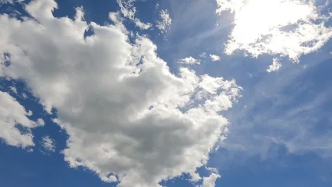 Time-Lapse Clouds and Sky 4k 60s Video stock 249349994