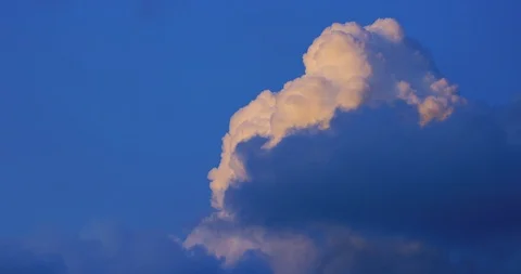 Time lapse. Clouds. and sunset. Stock Footage 100573701